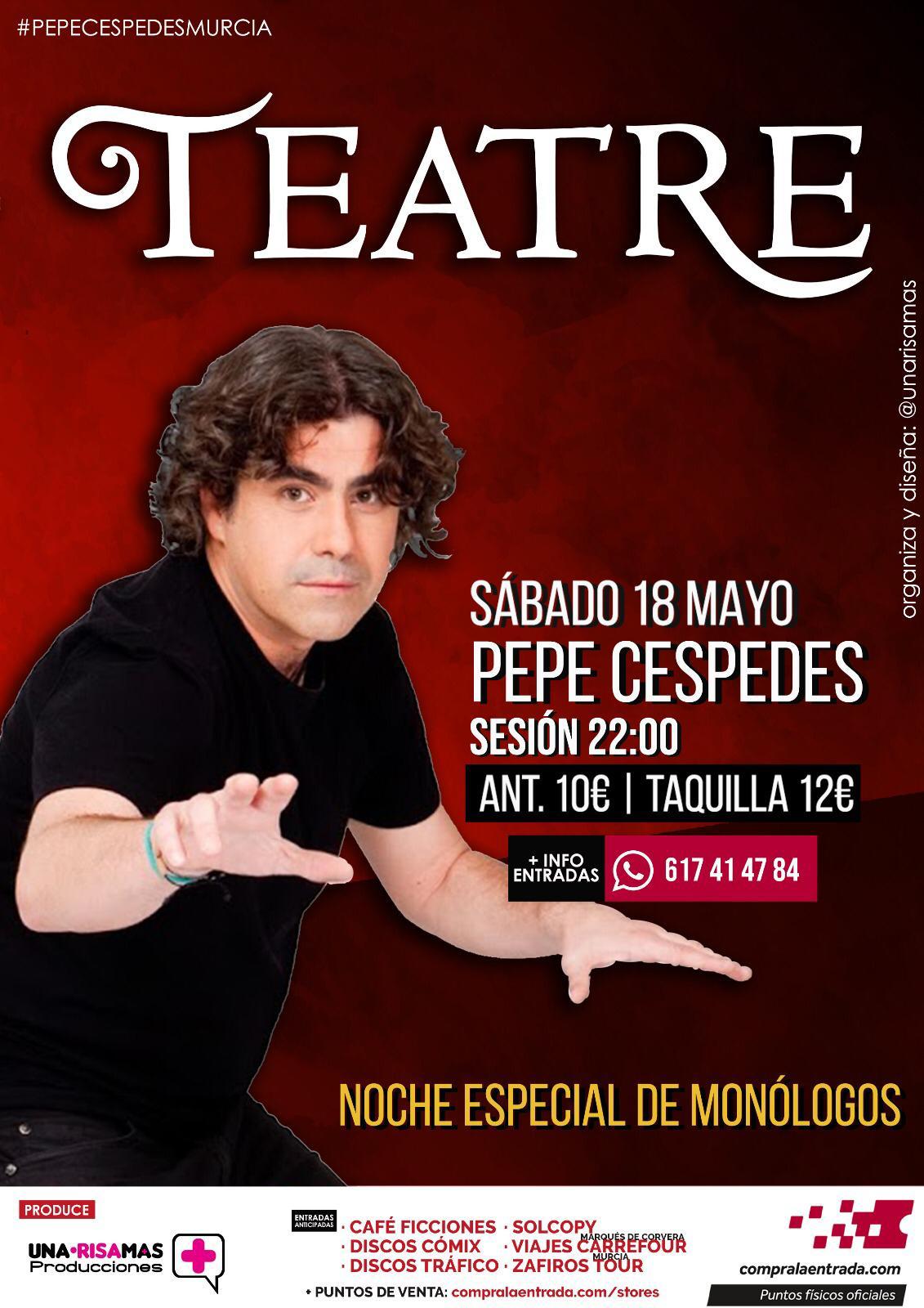 Pepe Cespedes, Teatre